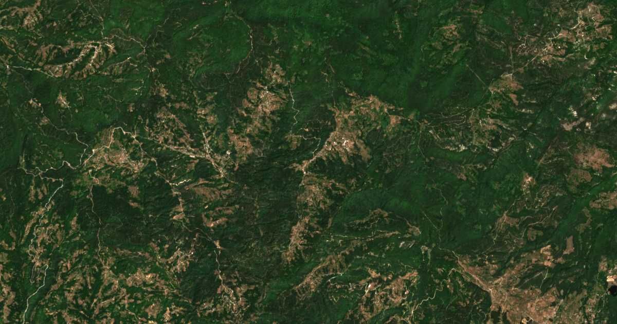 Carte satellite de Garnati
