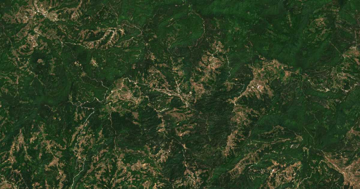 Carte satellite de Sredec