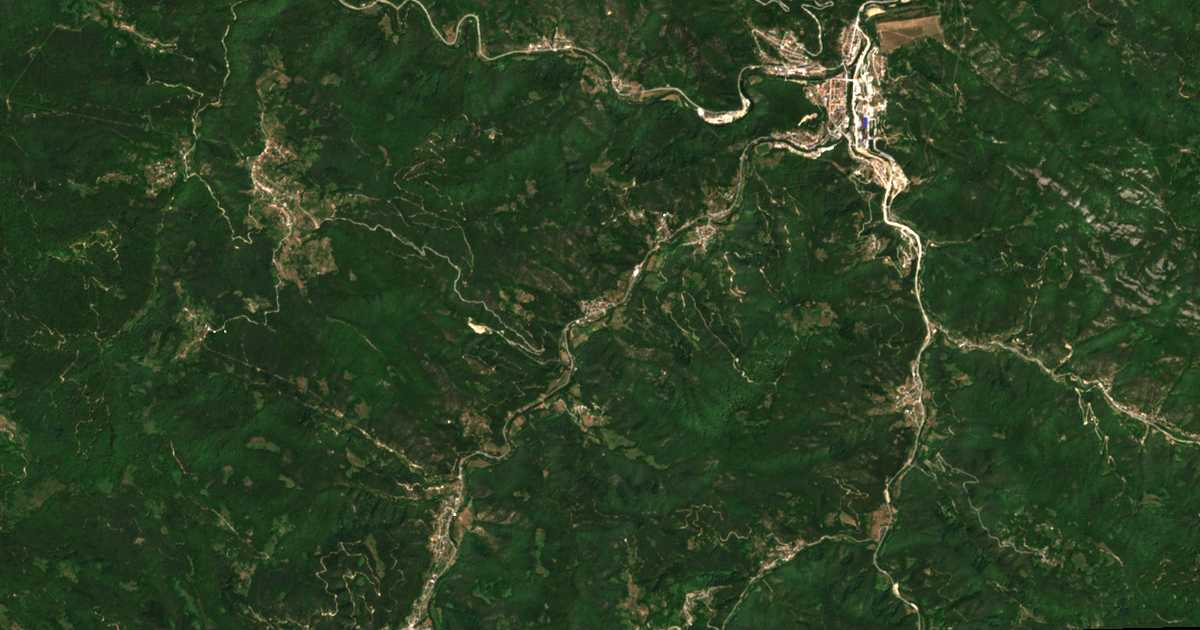 Carte satellite de Barchevo