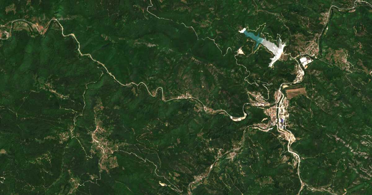 Carte satellite de Bjala Reka
