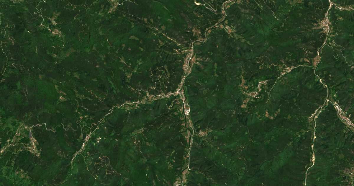 Carte satellite de Elhovets