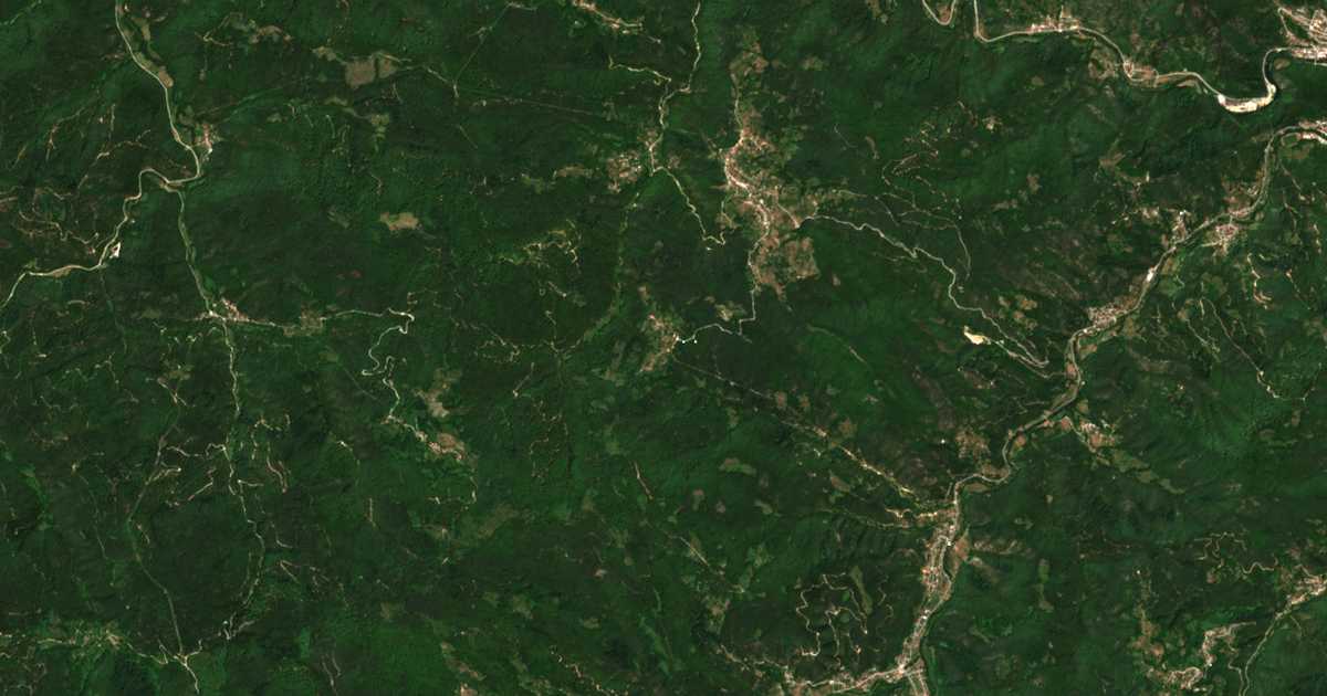 Carte satellite de Ivanovo