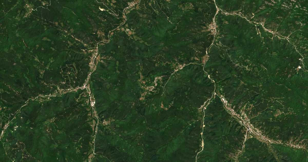Carte satellite de Ogled