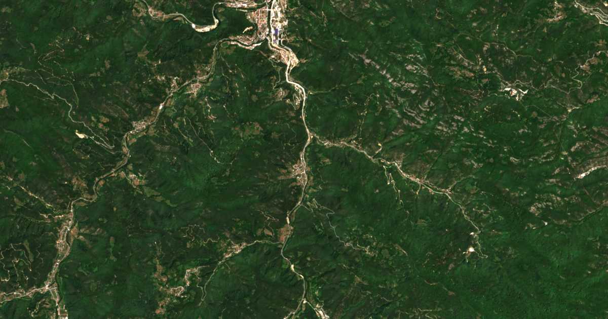 Carte satellite de Sopotot