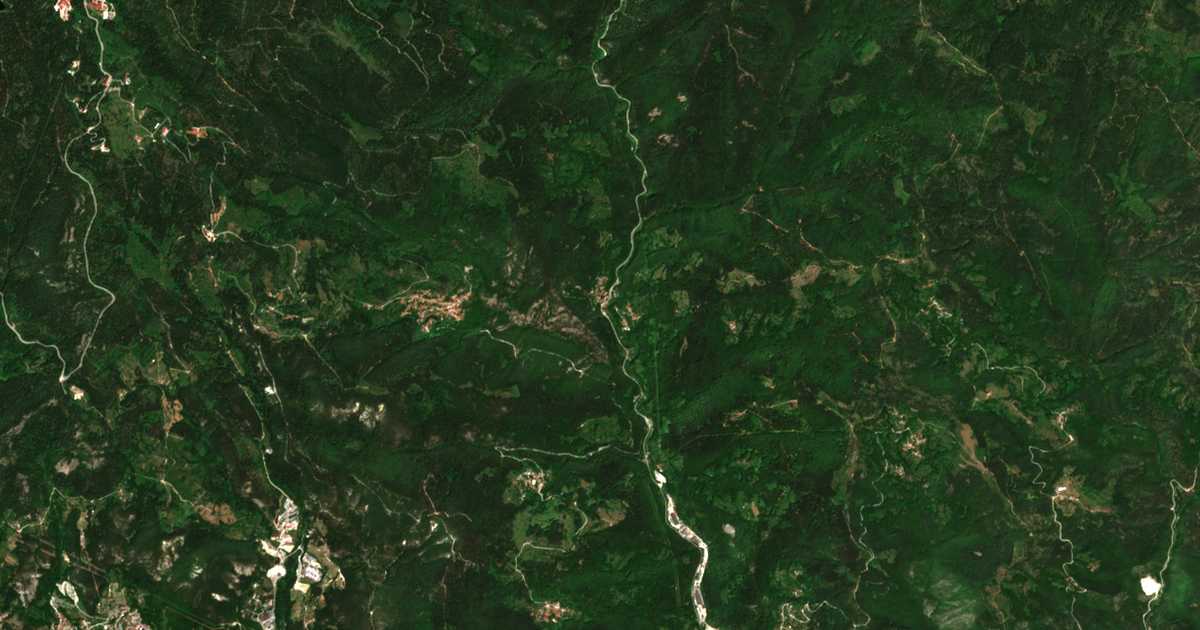 Carte satellite de Bostina