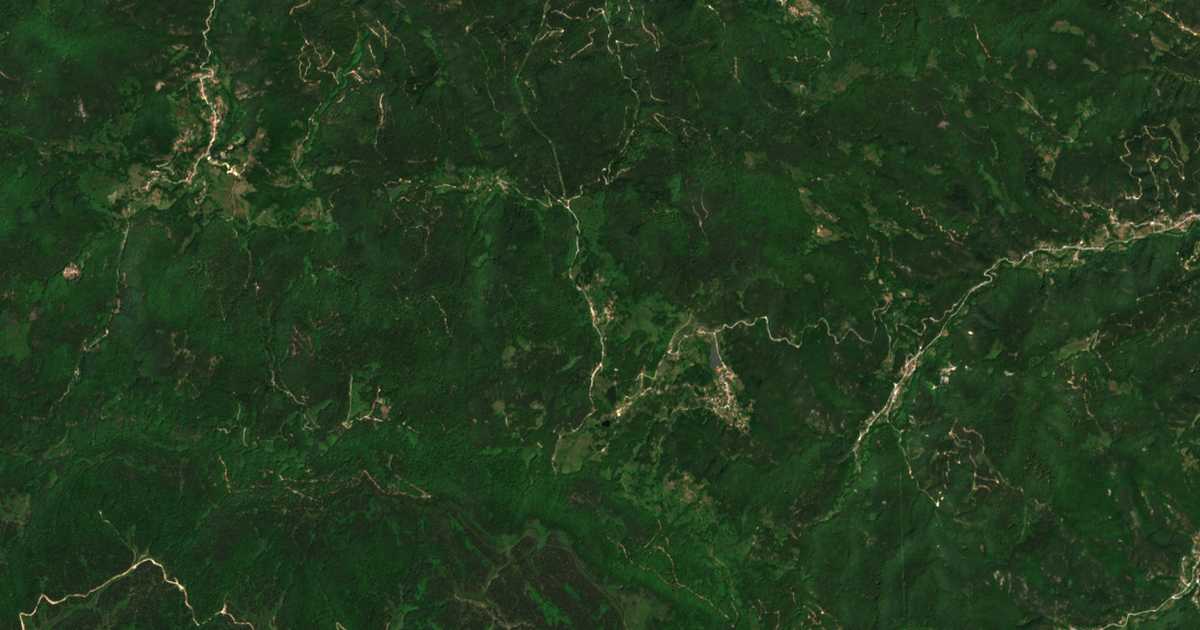 Carte satellite de Gorovo