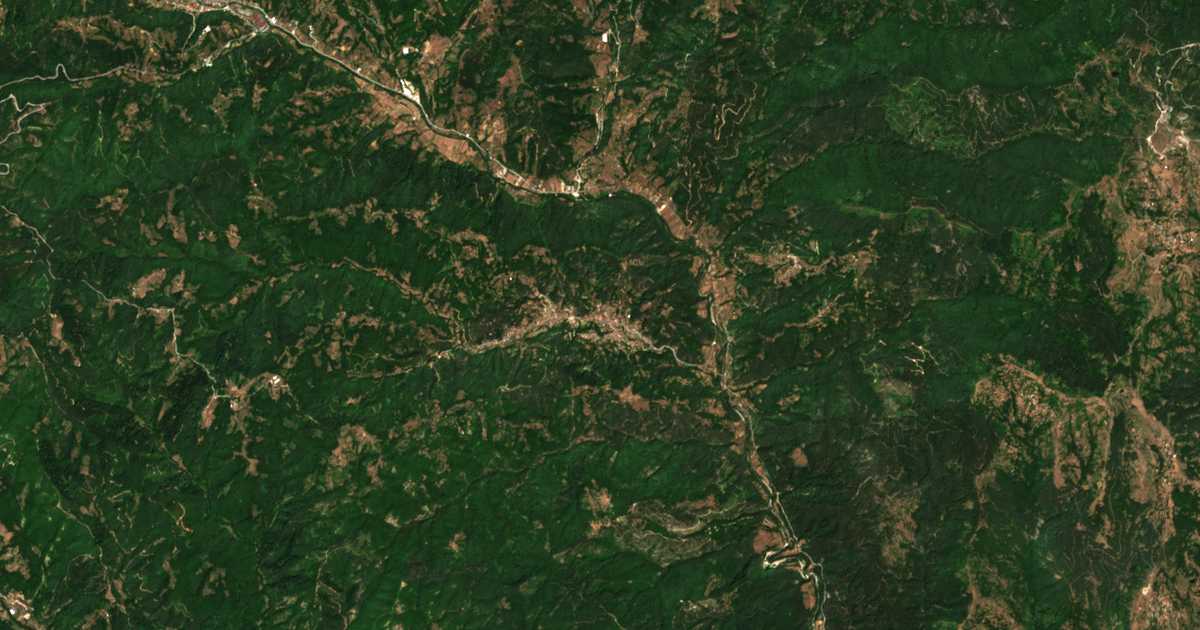 Carte satellite de Dolen