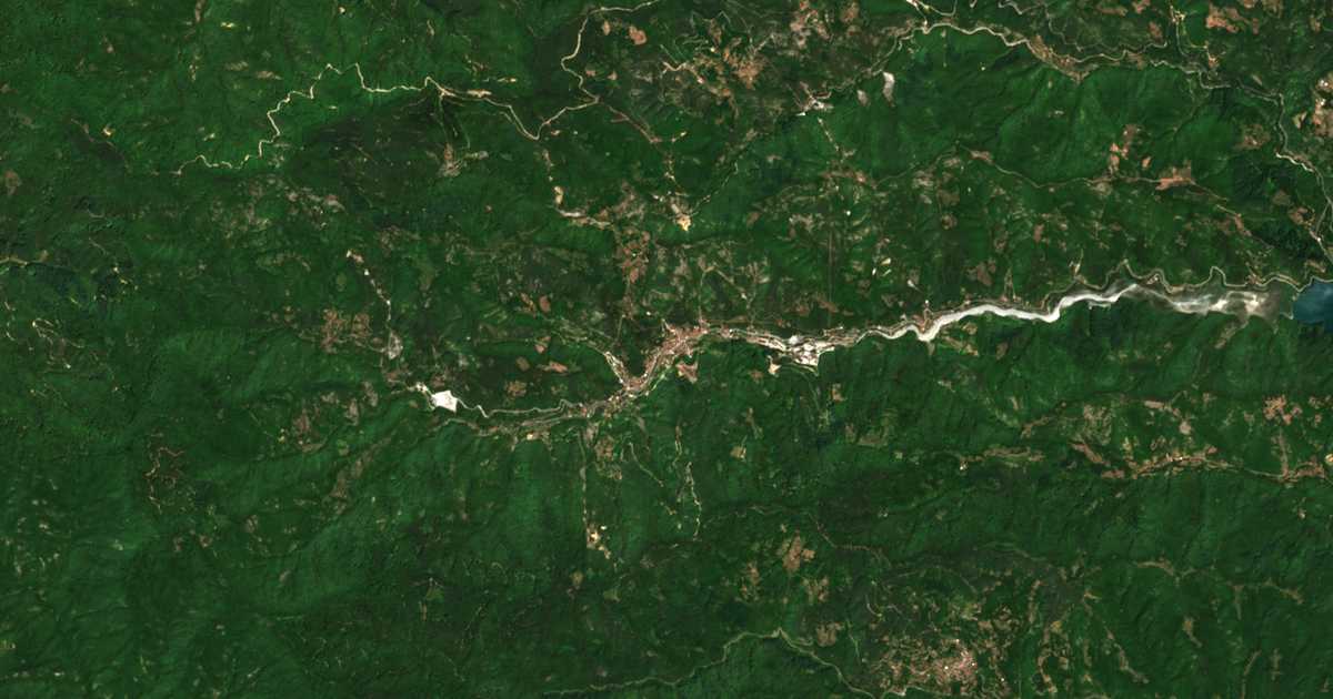 Carte satellite de Erma Reka