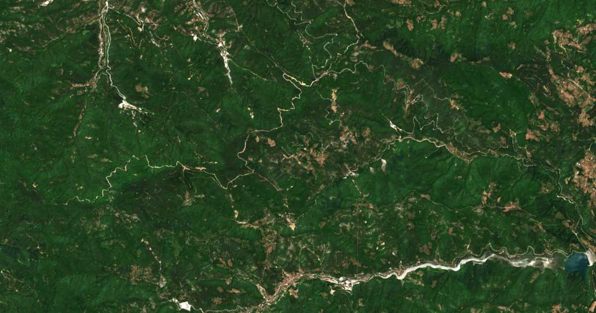 Carte satellite de Strašimir
