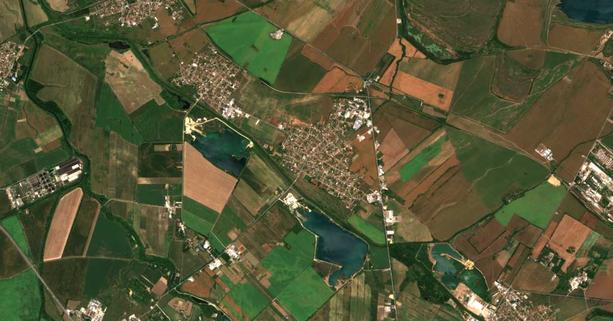 Carte satellite de Chepintsi