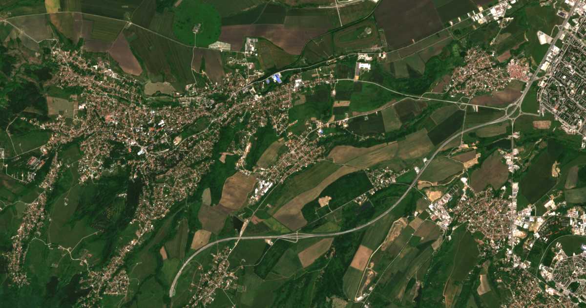 Carte satellite de Ivanyane