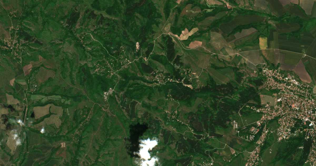 Carte satellite de Klisura