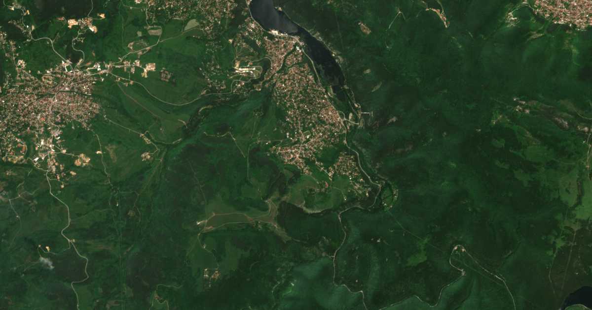Carte satellite de Kokaljane