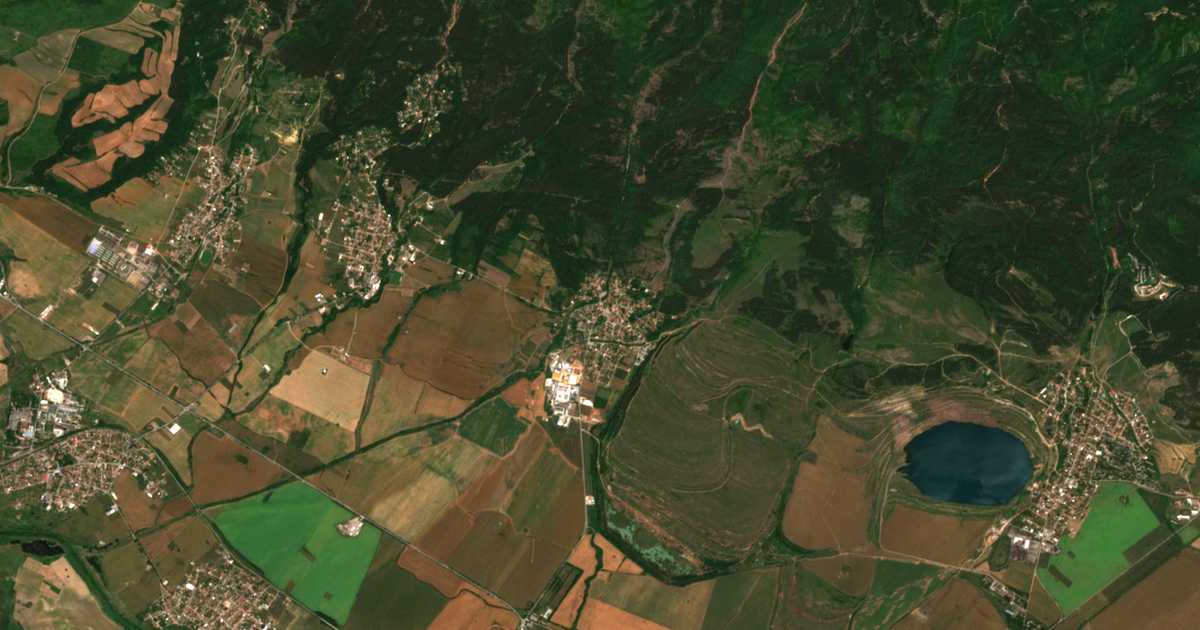 Carte satellite de Lokorsko