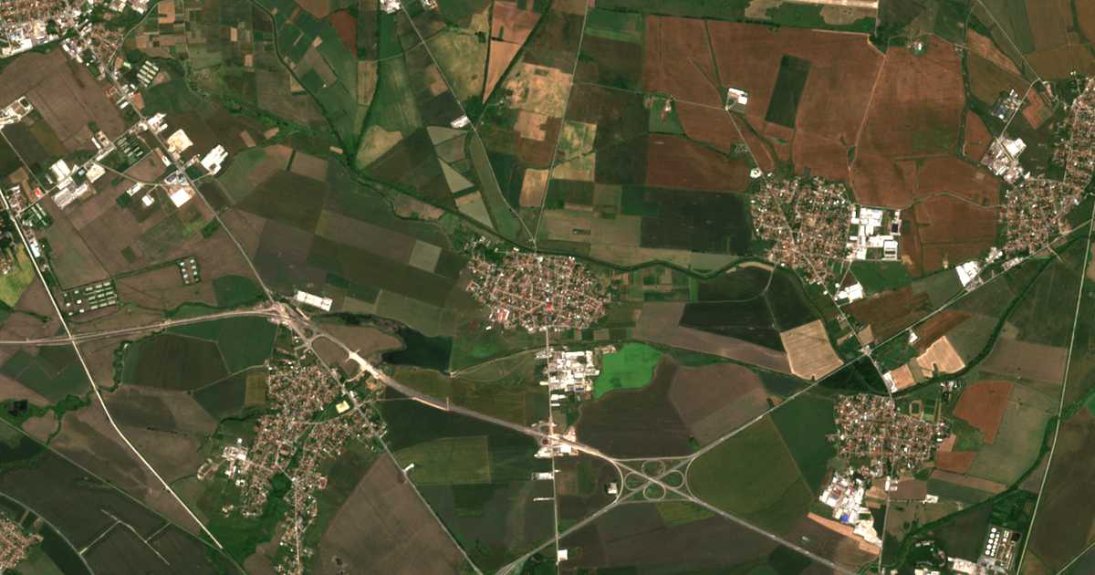Carte satellite de Mramor