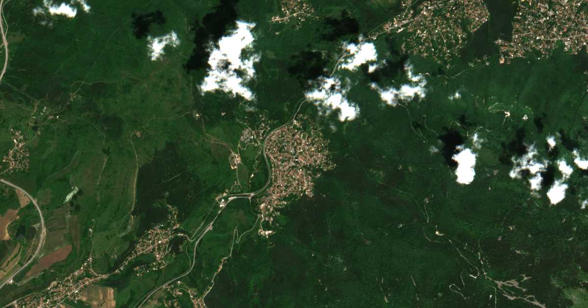Carte satellite de Vladaja