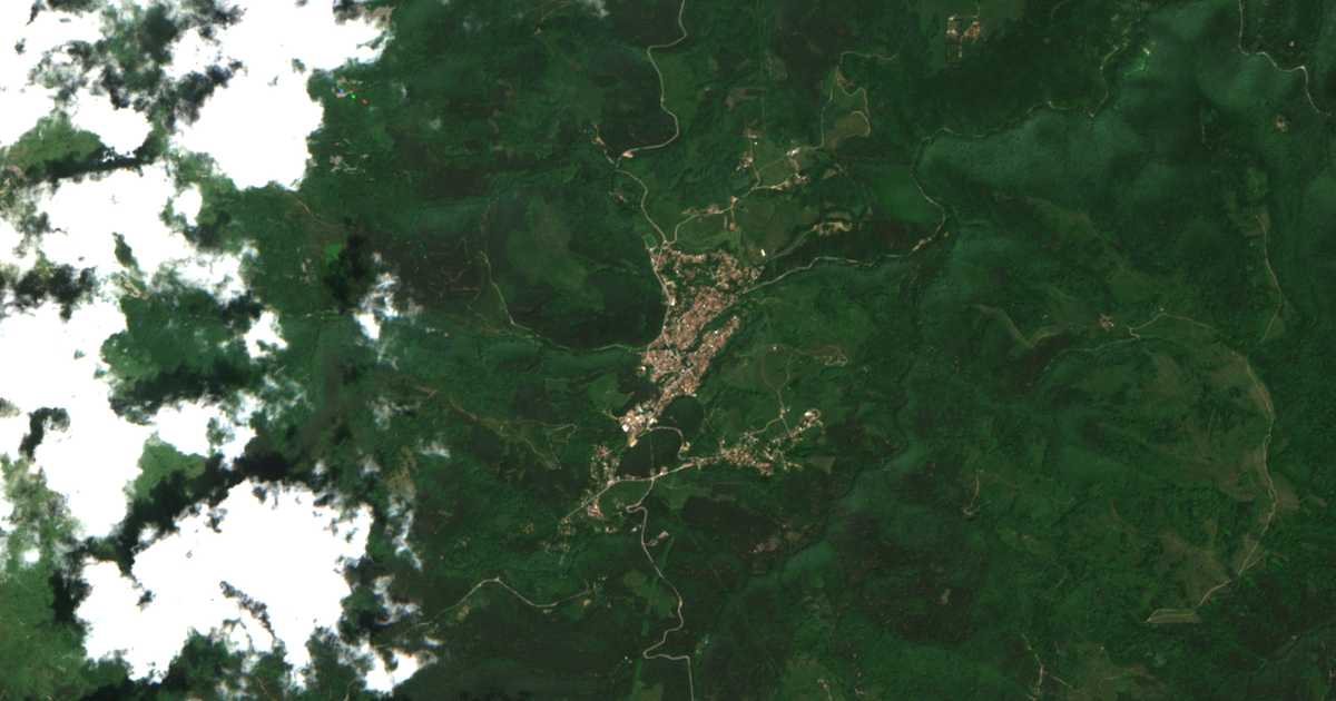 Carte satellite de Železnica