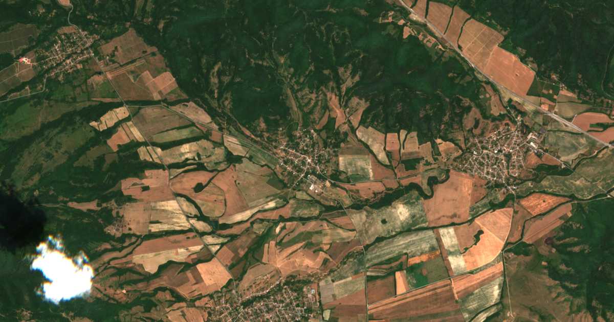 Carte satellite de Gurkovo