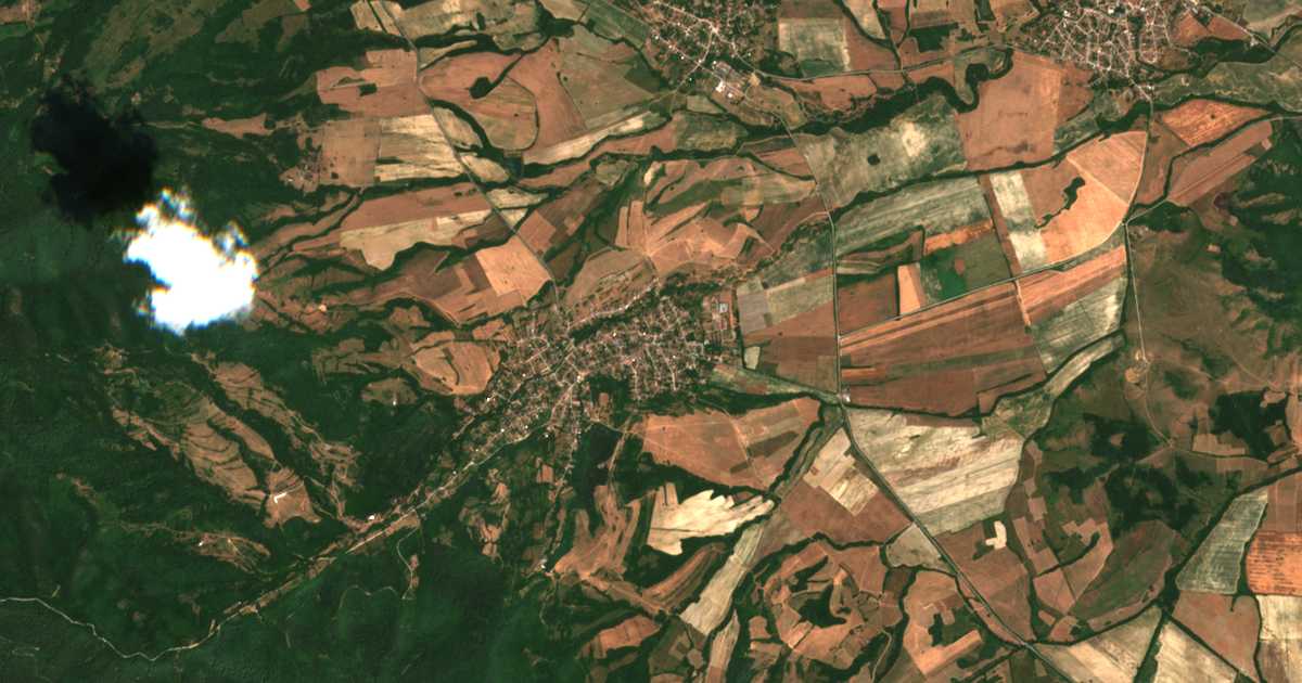 Carte satellite de Litakovo
