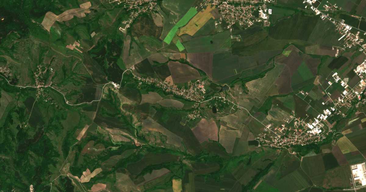 Carte satellite de Pozharevo