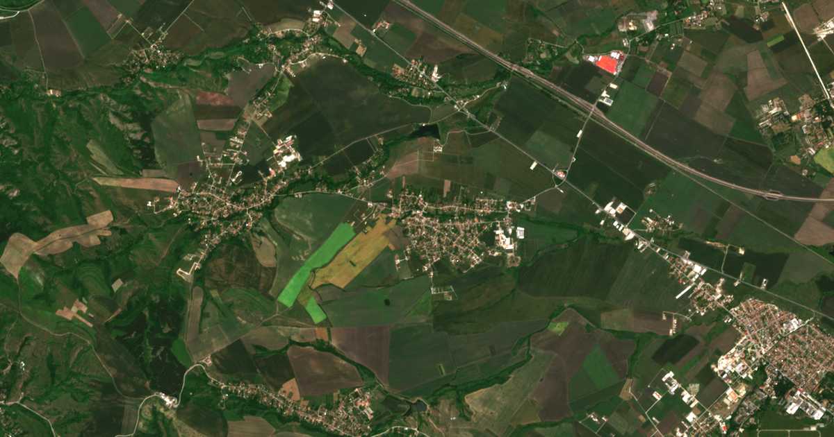 Carte satellite de Prolesha