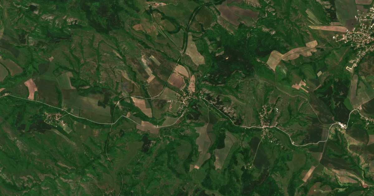 Carte satellite de Zlatusha