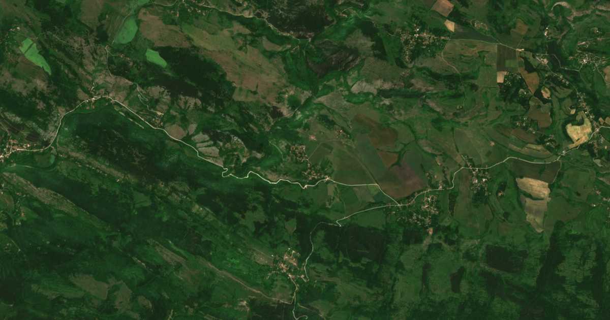 Carte satellite de Berende