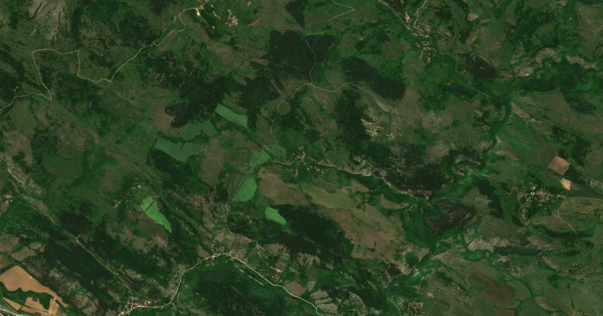 Carte satellite de Cheparlyantsi