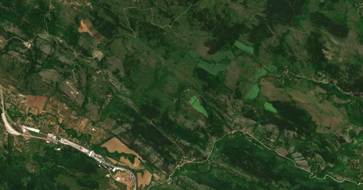 Carte satellite de Lipintsi