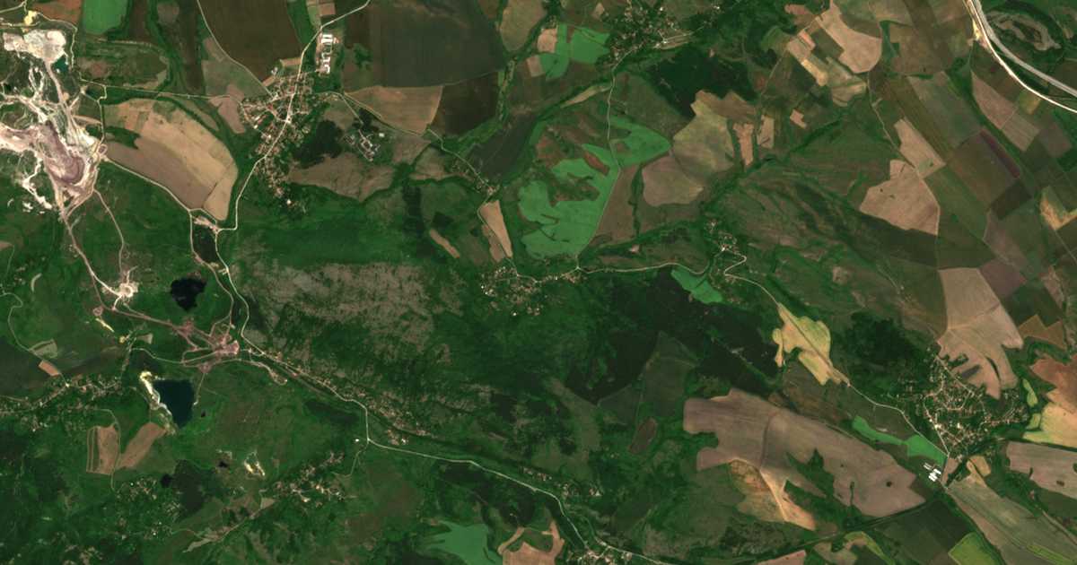 Carte satellite de Taban