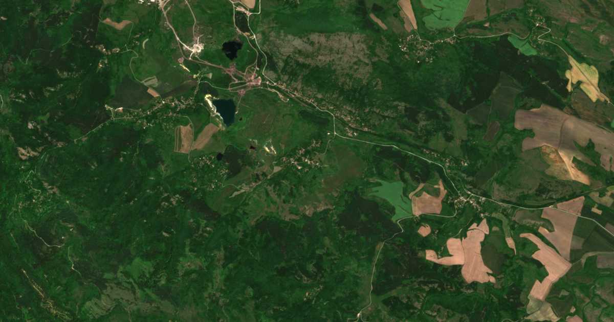 Carte satellite de Tsatsarovtsi