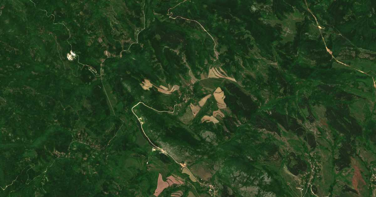 Carte satellite de Vishan