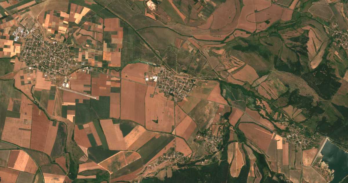 Carte satellite de Doganovo