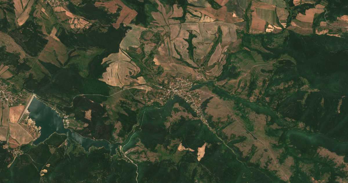 Carte satellite de Golema Rakovica