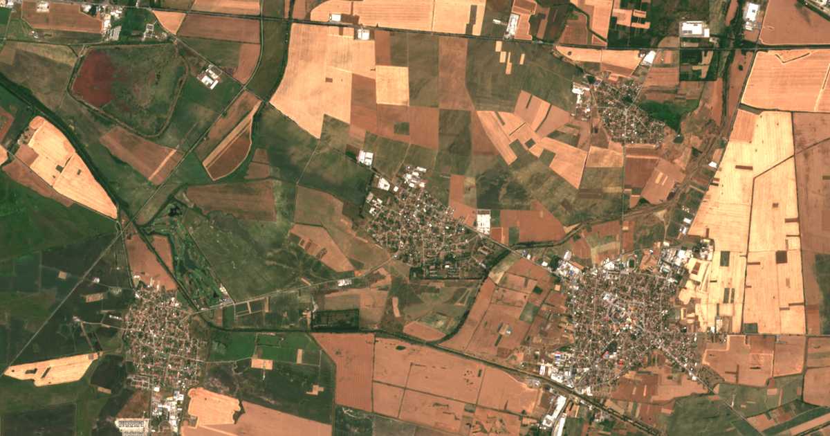 Carte satellite de Musačevo