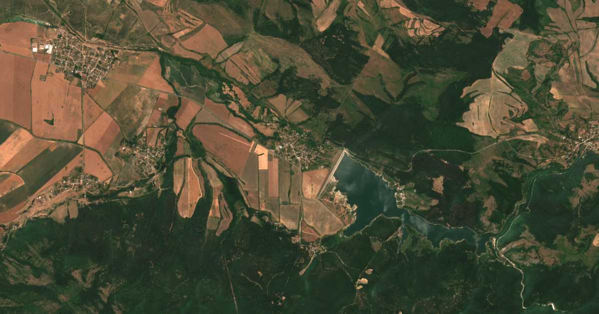 Carte satellite de Ognyanovo