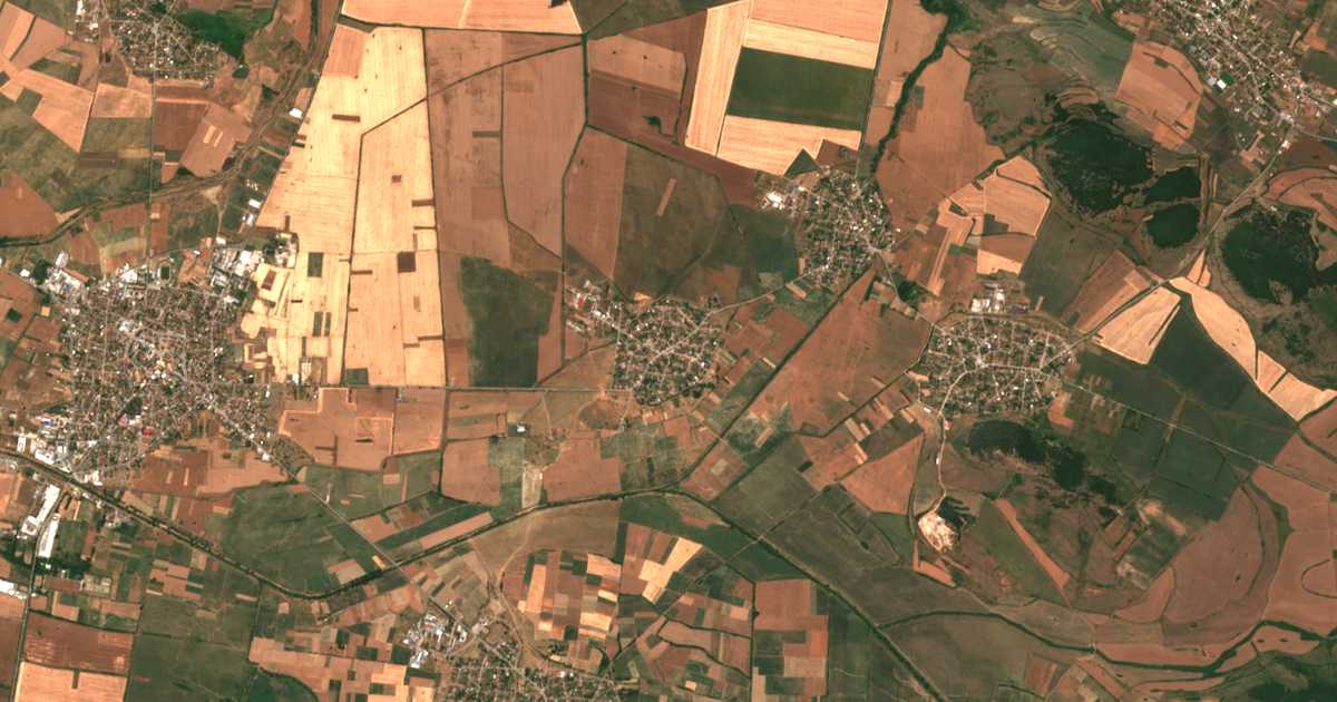 Carte satellite de Petkovo