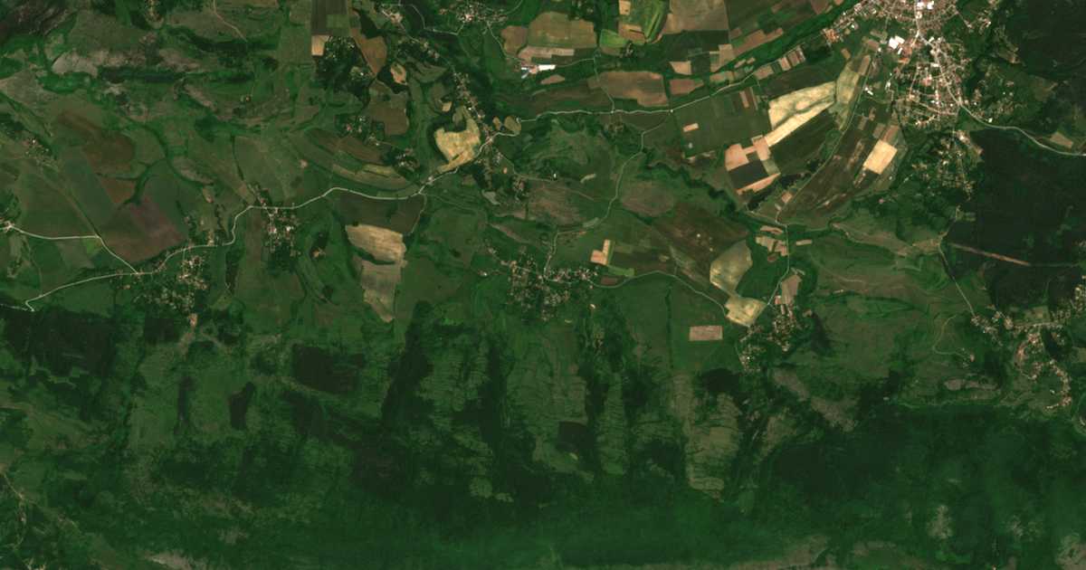 Carte satellite de Murgaš