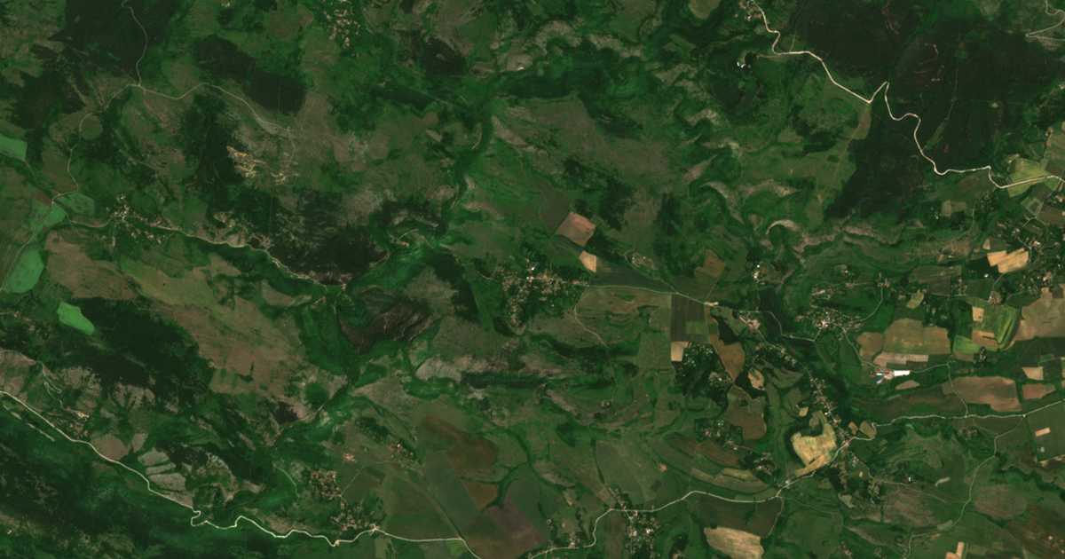 Carte satellite de Razboishte