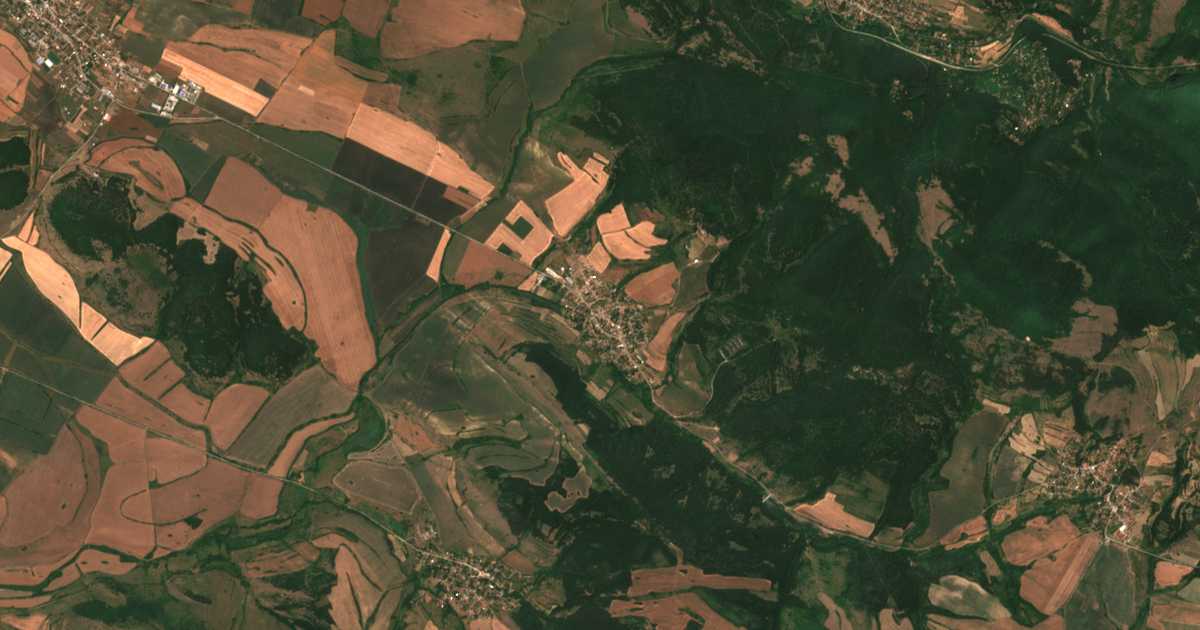 Carte satellite de Belopopci