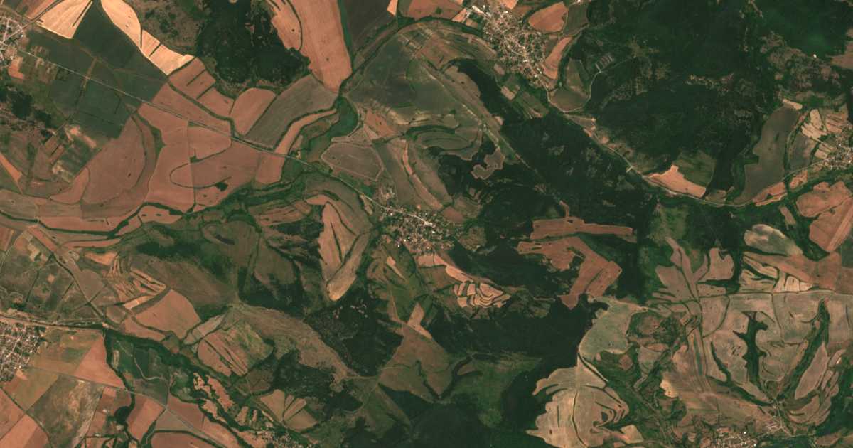 Carte satellite de Gajtanevo
