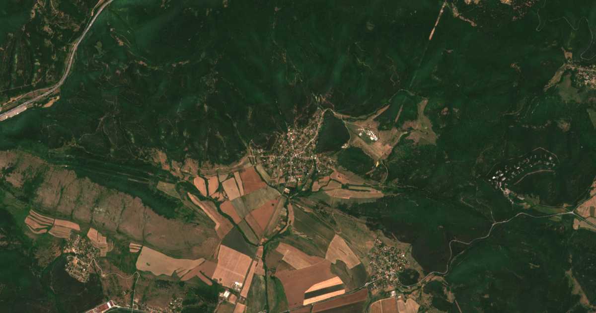 Carte satellite de Osoitsa