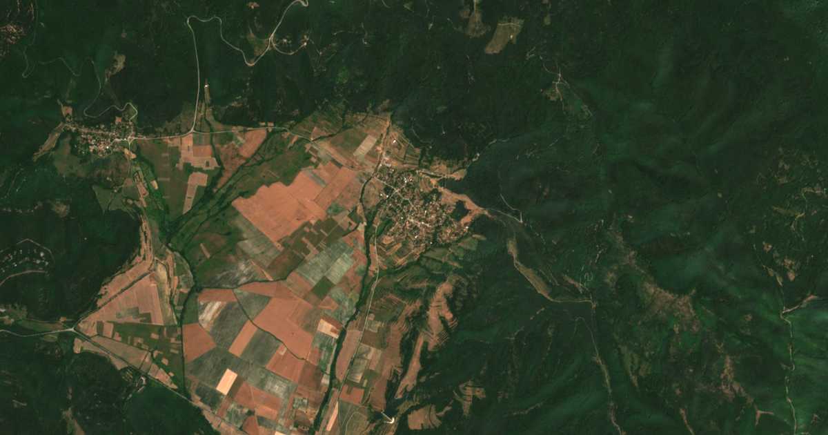 Carte satellite de Stargel