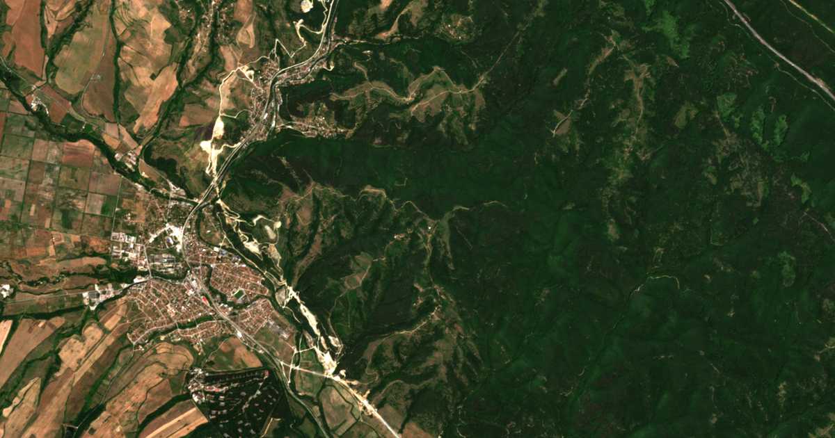 Carte satellite de Dolna Vasilica