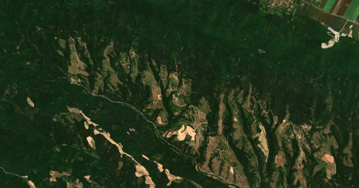Carte satellite de Ochusha