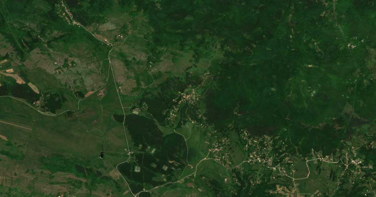 Carte satellite de Drenovo
