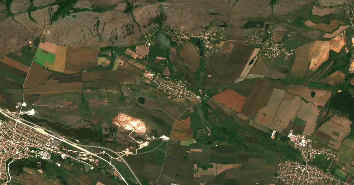 Carte satellite de Opitsvet