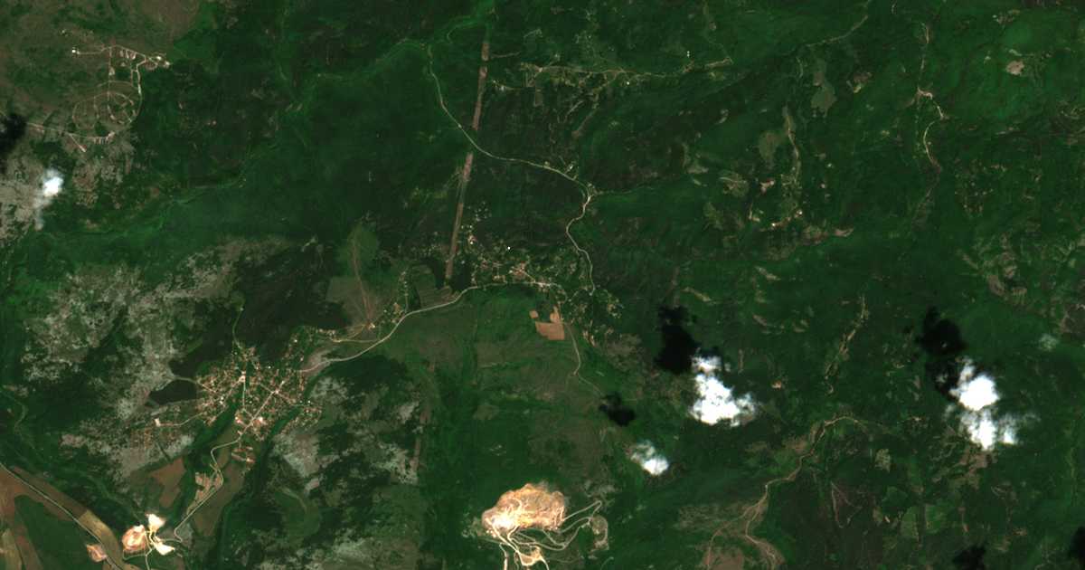 Carte satellite de Tsarichina