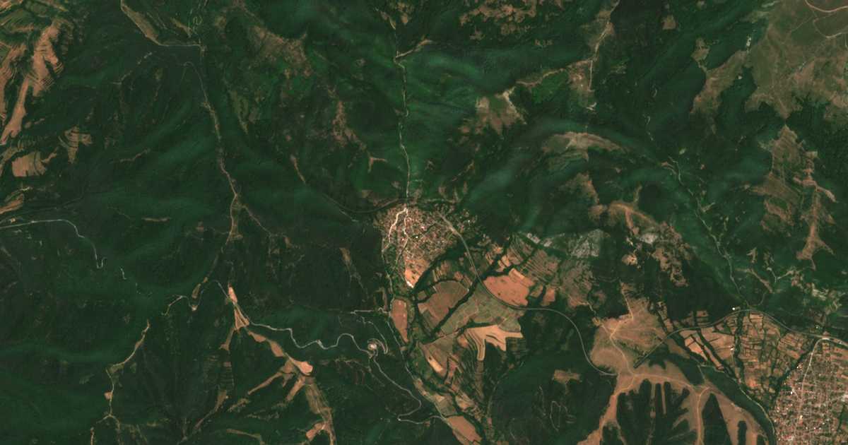 Carte satellite de Bunovo