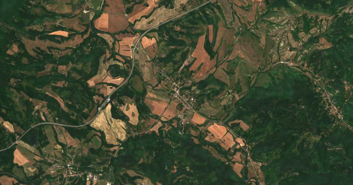 Carte satellite de Dzhurovo